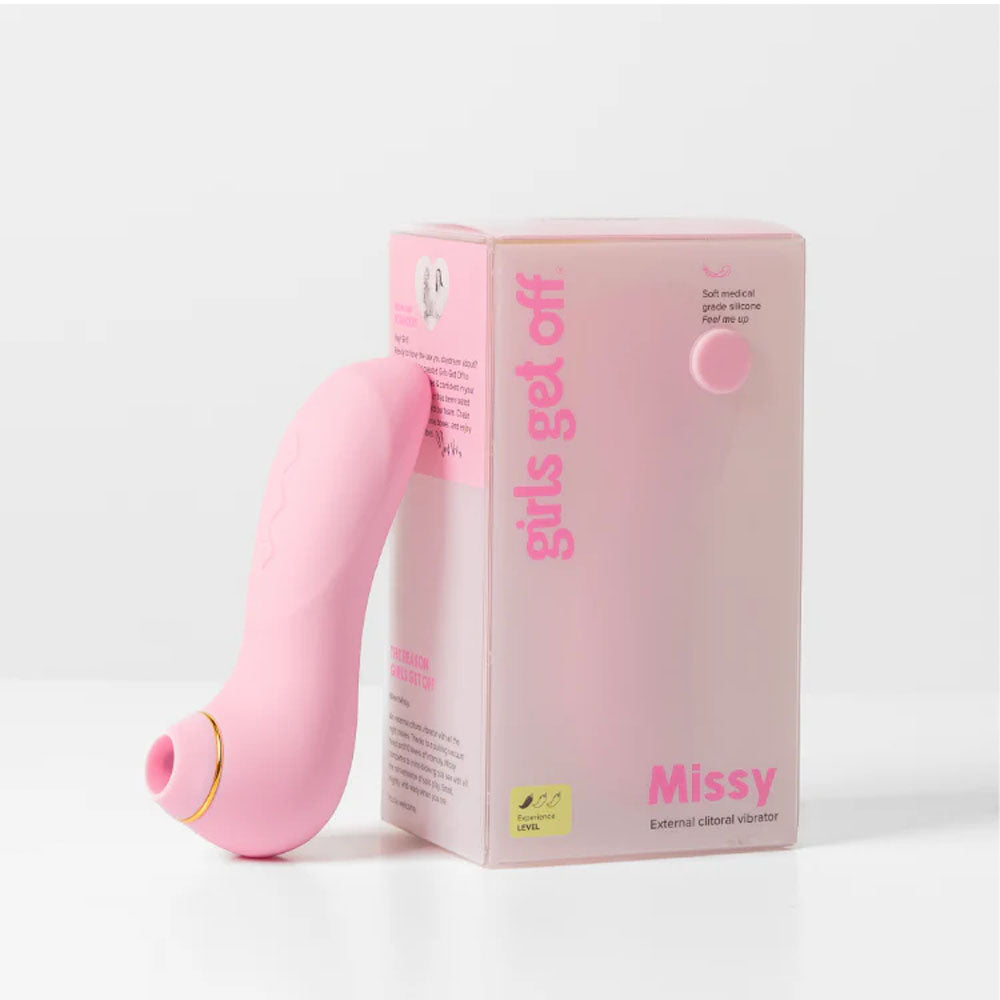 Girls Get Off - Missy -  USB Rechargeable Air Pulse Clitoral Stimulator