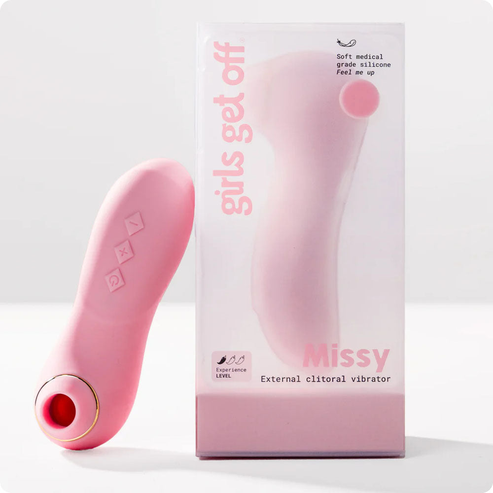Girls Get Off - Missy -  USB Rechargeable Air Pulse Clitoral Stimulator