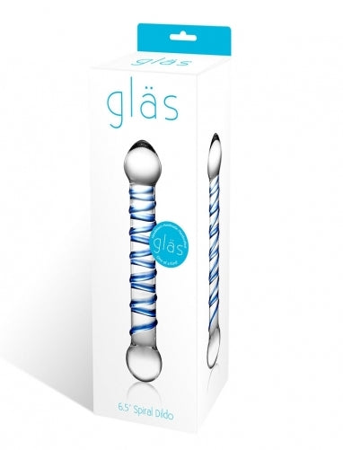 glas 6.5" Spiral Dildo