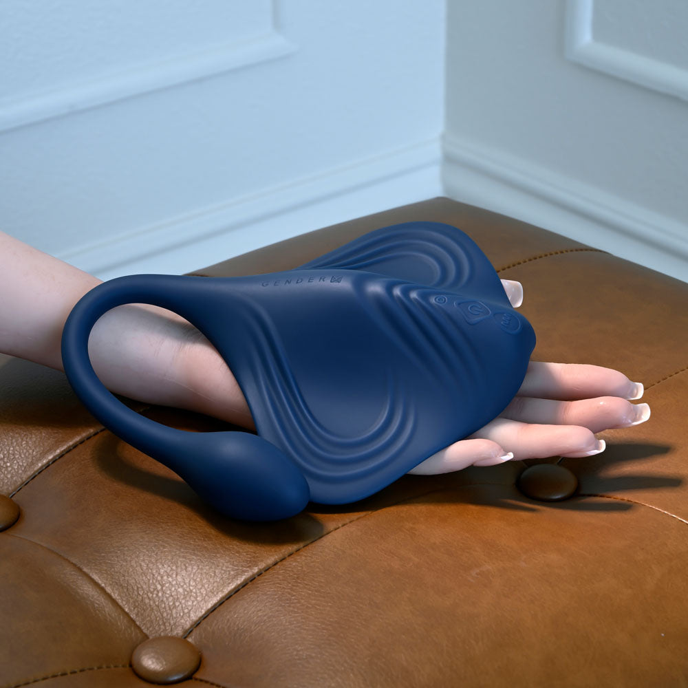 Gender X DAILY GRIND -  USB Rechargeable Grinding Pad with Anal Plug