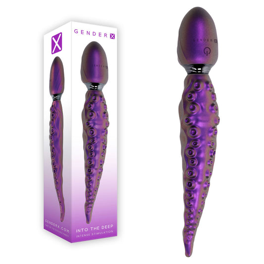Gender X INTO THE DEEP -  21.7 cm USB Rechargeable Tentacle Fantasy Massage Wand
