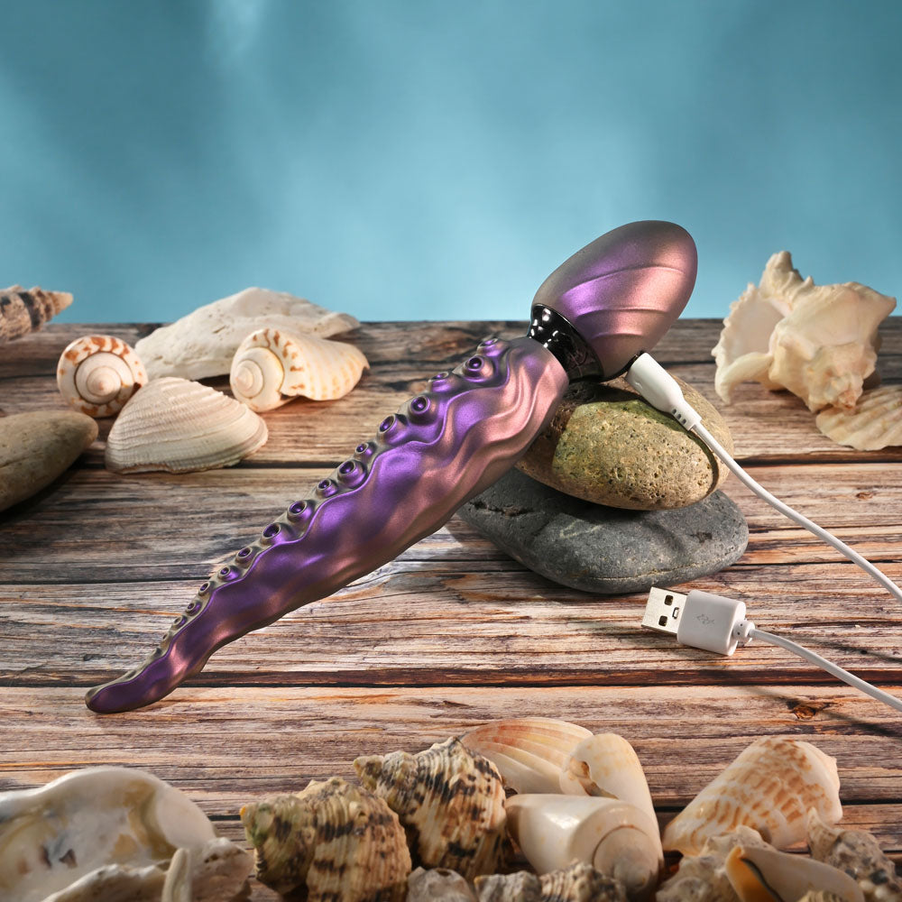 Gender X INTO THE DEEP -  21.7 cm USB Rechargeable Tentacle Fantasy Massage Wand