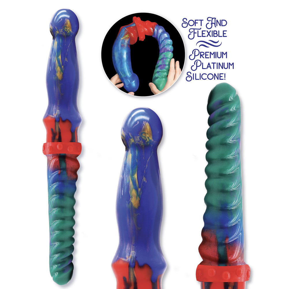 Alien Nation - Double Demon -  35 cm Fantasy Double Dildo