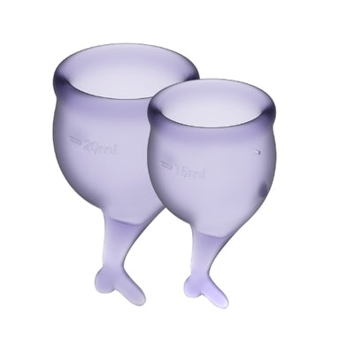 Satisfyer Feel Secure Menstrual Cup (Lilla)
