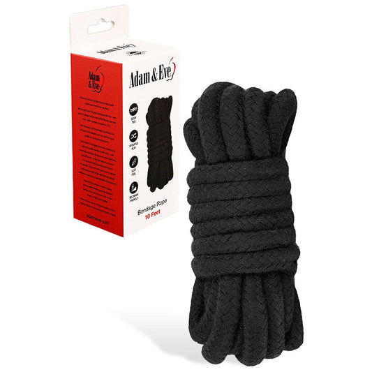 Adam & Eve BONDAGE ROPE - 3 metre (10 feet) -  Bondage Rope - 3 metre Length