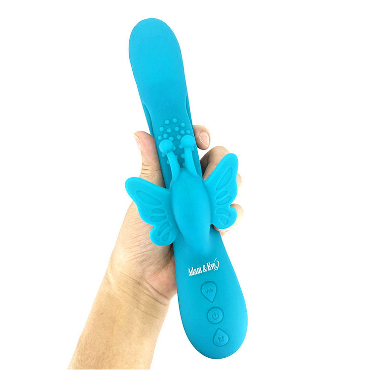 Adam & Eve BUTTERFLY EMBRACE -  -  24.1 cm USB Rechargeable Butterfly Vibrator