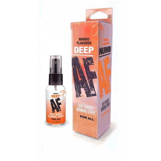 Deep AF - Mango - Mango Flavoured Deep Throat Spray - 29 ml