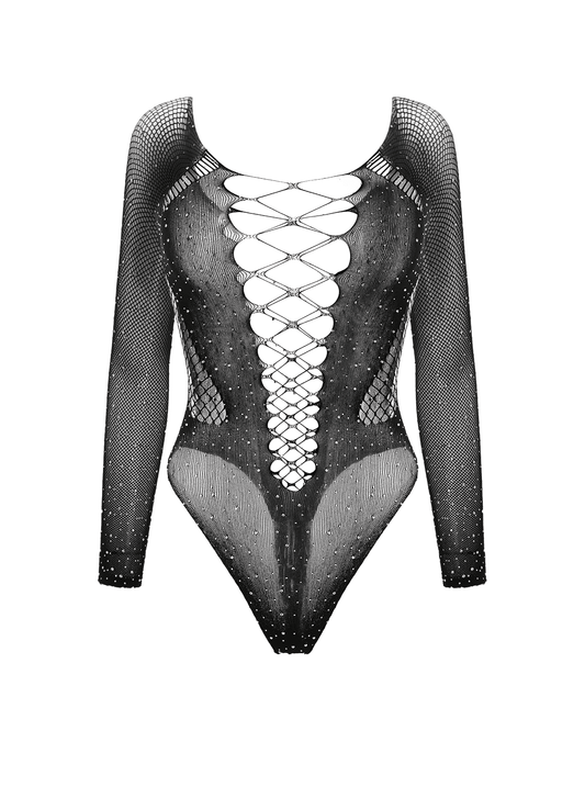 LIN009 - Black - Love in Leather