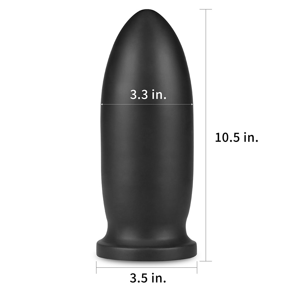 King Sized Anal Bomber -  23 cm (9'') Mega Anal Plug