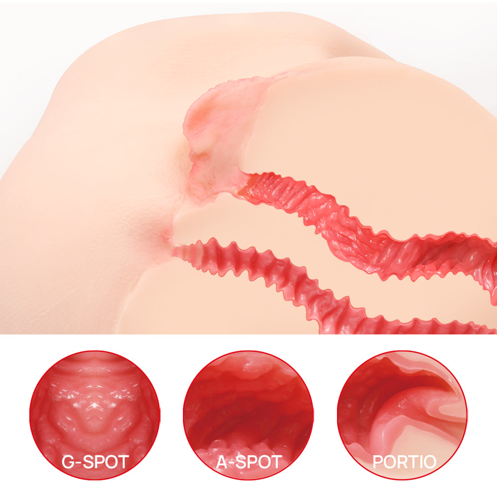 Kokos Big Hip Vanilla 004 -  Missionary Style Masturbator