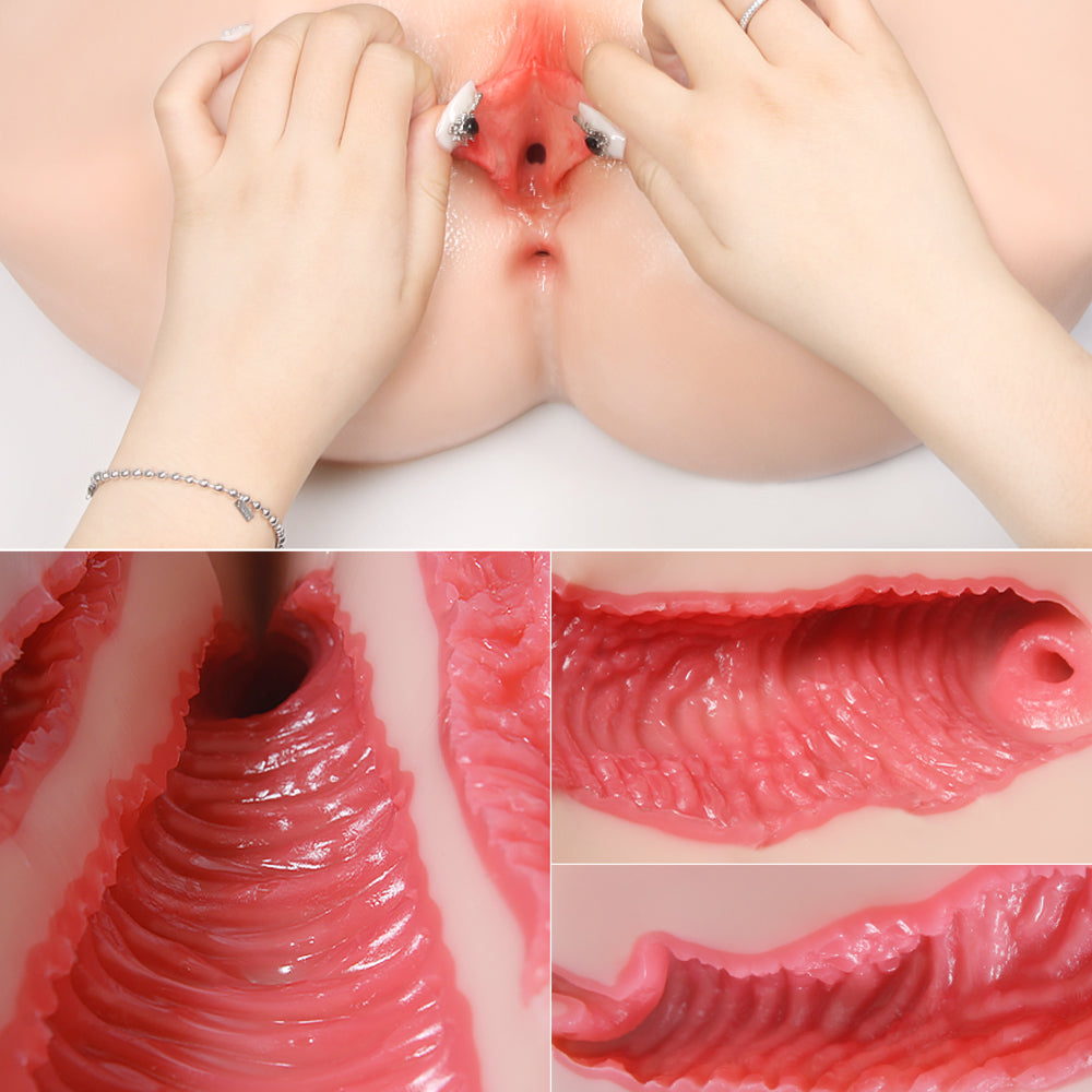 Kokos Big Hip Vanilla 004 -  Missionary Style Masturbator