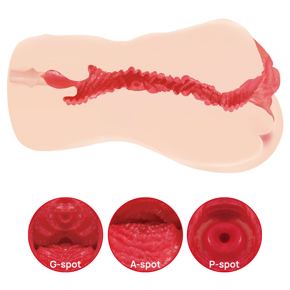 Kokos Vanilla Onahole 004 -  Dual Layer Vagina Stroker