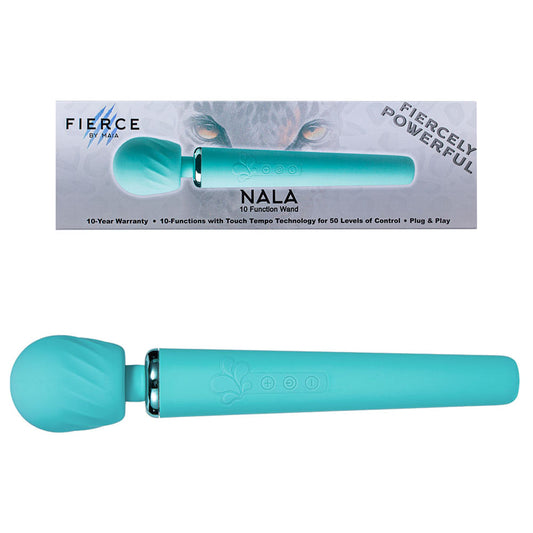 Maia NALA - 30 cm USB Rechargeable Massage Wand Blue