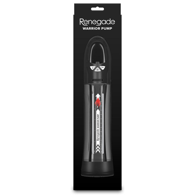Renegade Warrior Pump -  - /Clear Waterproof Automatic Penis Pump
