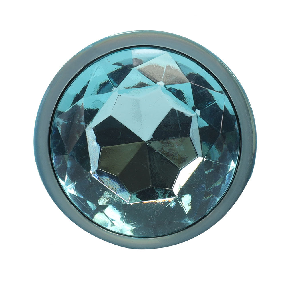 OUCH! Paris Collection - Metal Anal Plug Set -  - Metallic  Butt Plugs with Gem Bases - Set of 3 Sizes