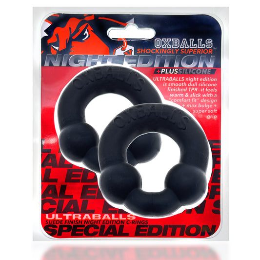 OXBALLS ULTRABALLS 2-pack cockring plus+SILICONE™ special edition NIGH...