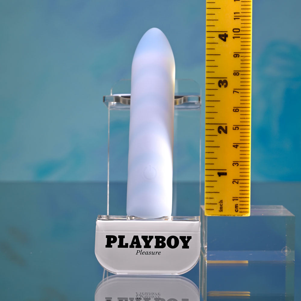 Playboy Pleasure UNICORN VIBES - 11.7 cm USB Rechargeable Bullet