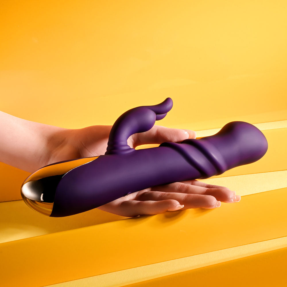 Playboy Pleasure BUNNY PUNCH -  24.4 cm USB Rechargeable Twirling Rabbit Vibrator