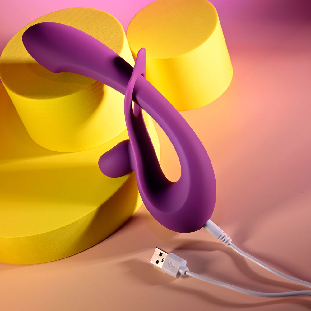Playboy Pleasure CHA CHA SLIDE -  20 cm USB Rechargeable Rabbit Vibrator