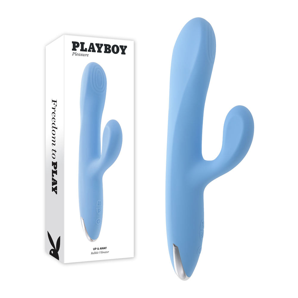 Playboy Pleasure UP AND AWAY -  26.7 cm USB Rechargeable Rabbit Vibrator