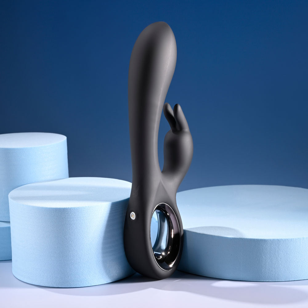 Playboy Pleasure LATE NIGHT BUNNY -  20 cm USB Rechargeable Rabbit Vibrator