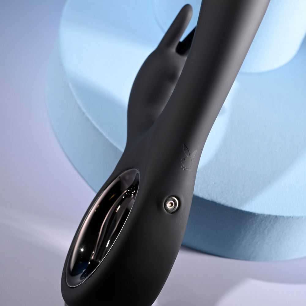 Playboy Pleasure LATE NIGHT BUNNY -  20 cm USB Rechargeable Rabbit Vibrator