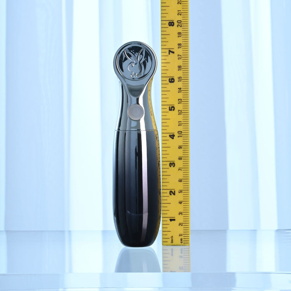 Playboy Pleasure BON VOYAGE - Chrome 18.7 cm USB-C Rechargeable Tapping Vibrator