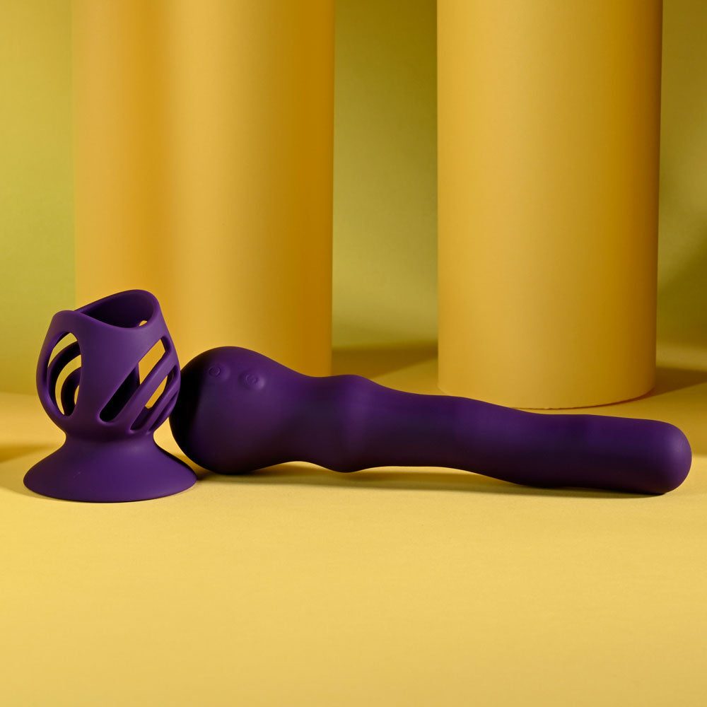 Playboy Pleasure WIGGLE IT -  23.9 cm USB Rechargeable Wiggling Vibrator