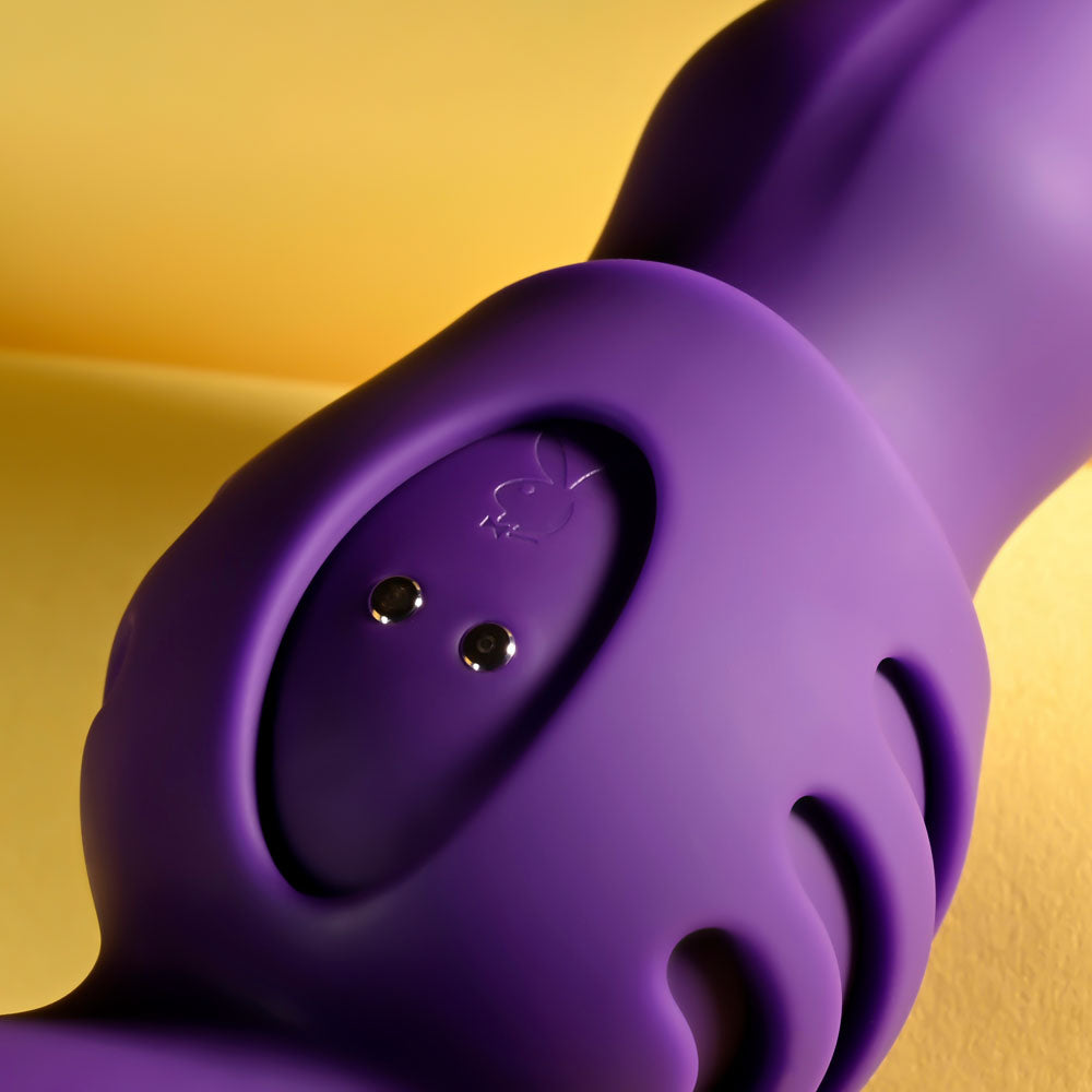 Playboy Pleasure WIGGLE IT -  23.9 cm USB Rechargeable Wiggling Vibrator