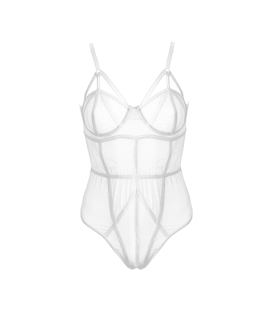 PL017 - White - Small - Love in Leather