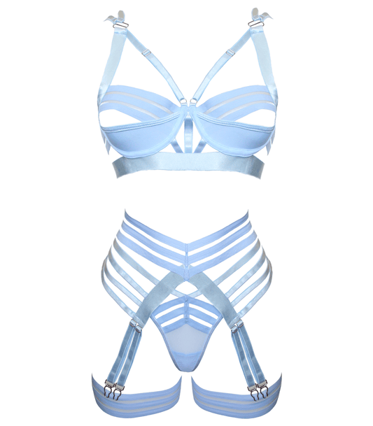 PL020BLU - Large - Love in Leather