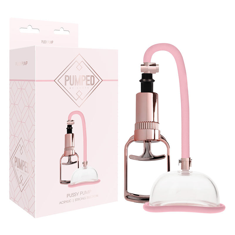 Pumped Pussy Pump - Rose  Vagina Pump