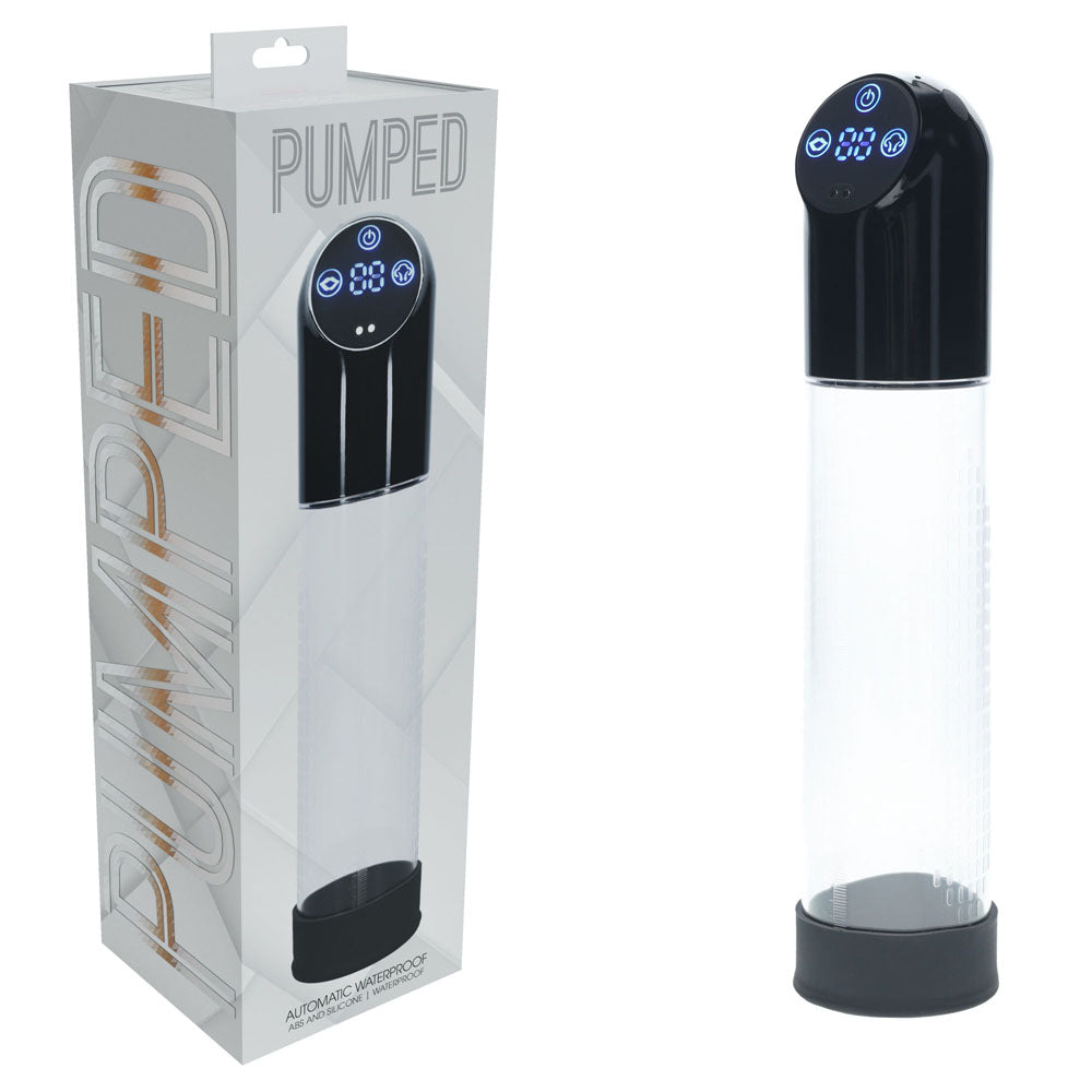 PUMPED Automatic Waterproof Pump -  - /Clear USB Rechargeable Automatic Penis Pump