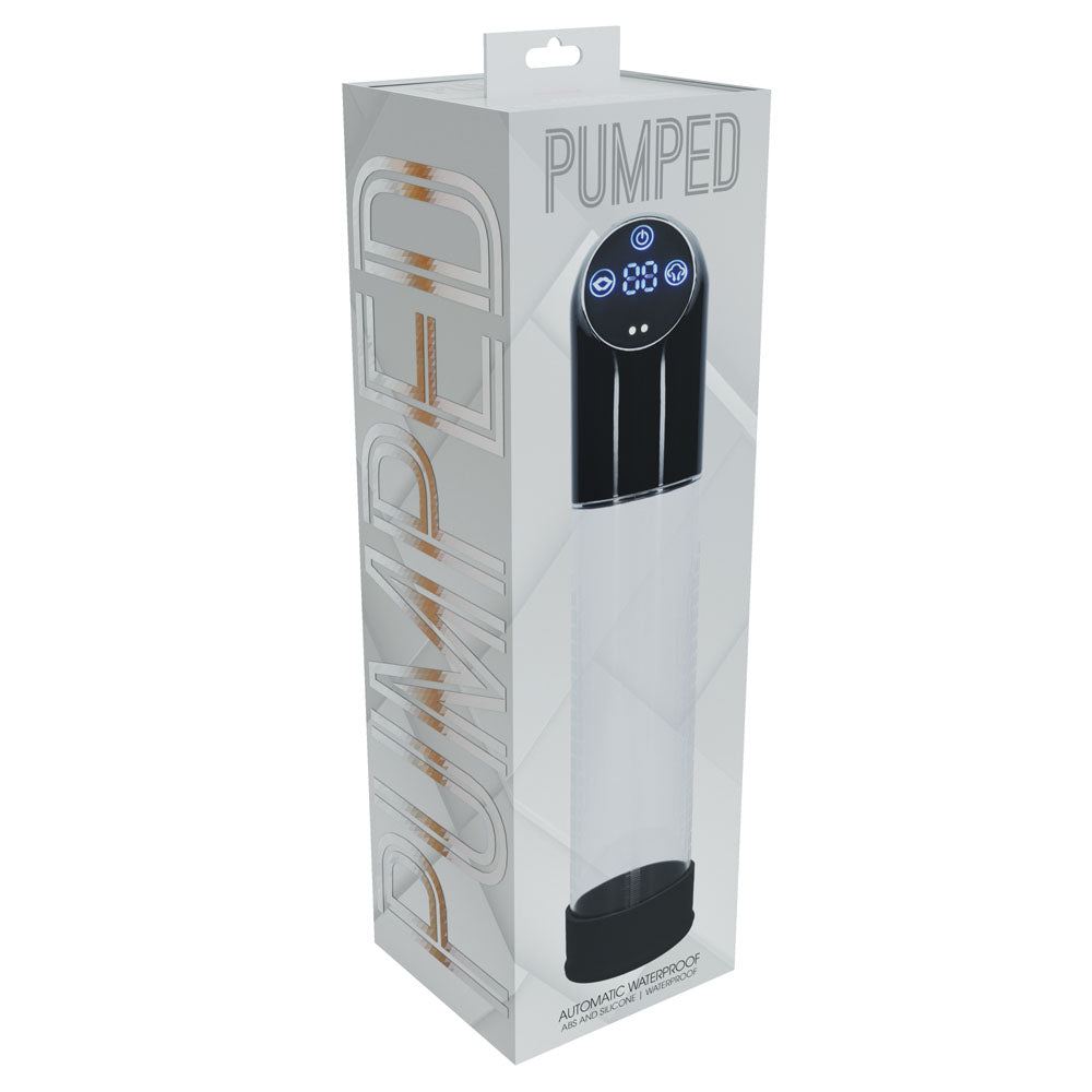 PUMPED Automatic Waterproof Pump -  - /Clear USB Rechargeable Automatic Penis Pump