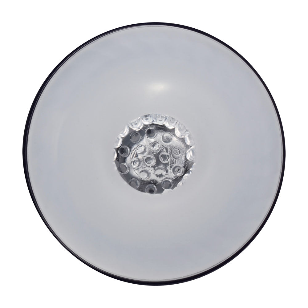 PUMPED Strokemate - /Clear USB Rechargeable Sucking Rotating and Thrusting Auto Masturbator