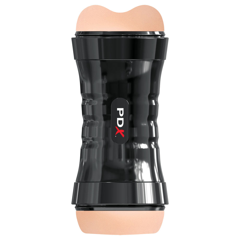 PDX Wet Pussies Super Flip-A-Pussy Over - Light -  Dual Ended Stroker (Vagina & Ass)