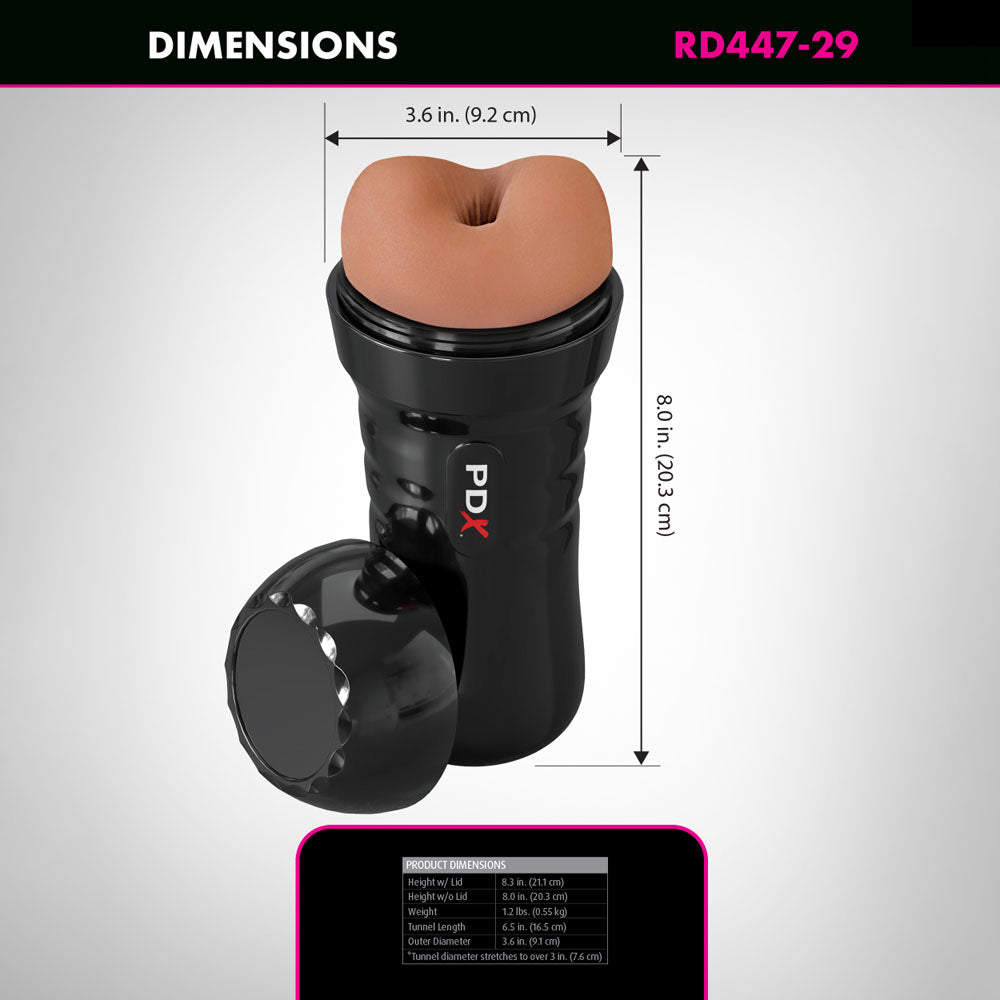 PDX Wet Bussies Super Bangin Butt -  -  Anal Stroker