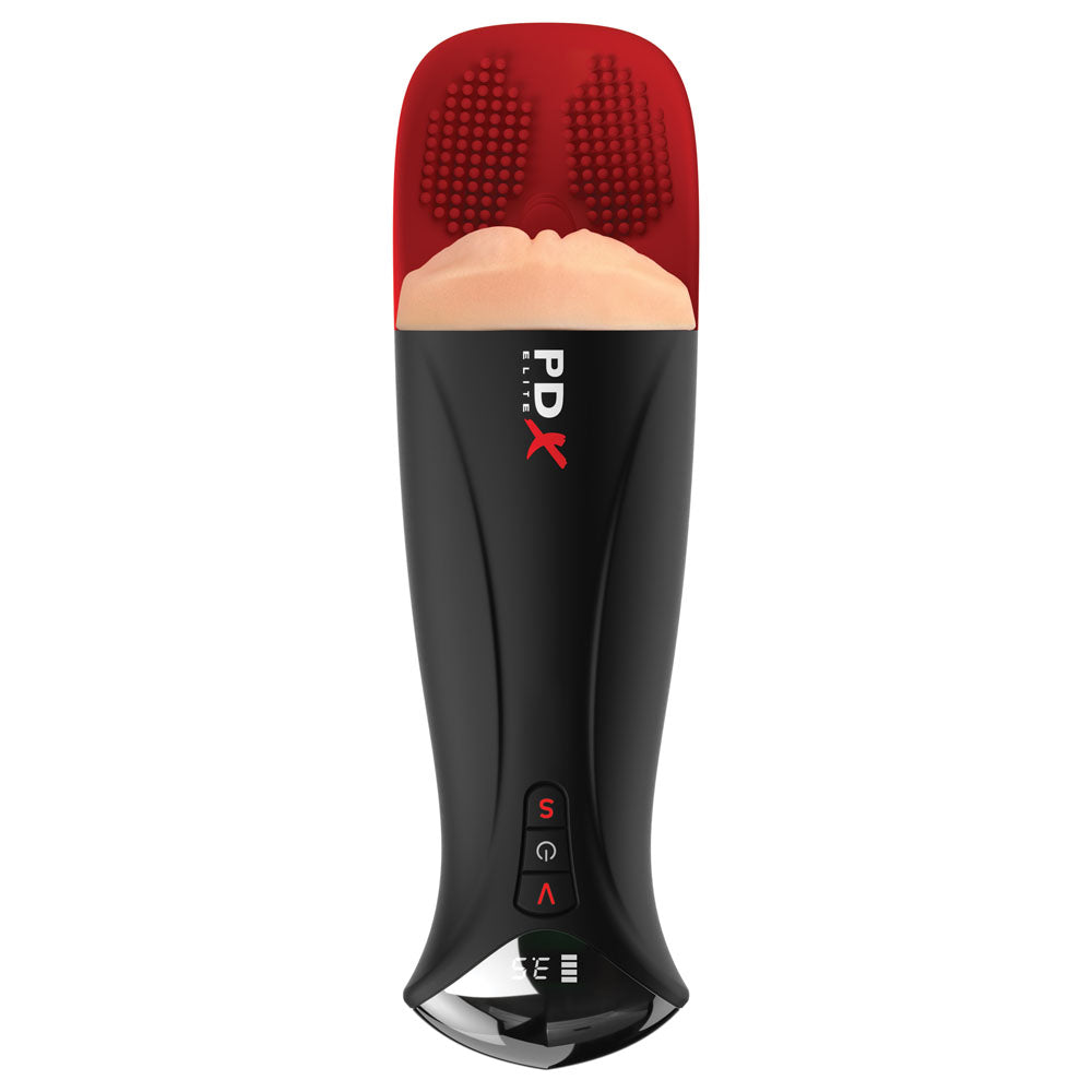 PDX Elite Fap-O-Matic Pro XL - Light -  USB Rechargeable Auto Stroker