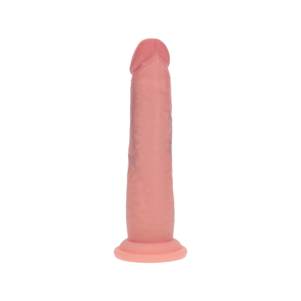 REALROCK Dual Density 7'' Sliding Skin Silicone Dildo -  -  15.2 cm Sliding Skin Dildo