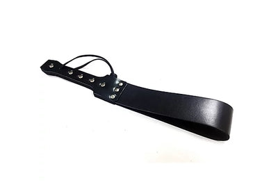 rouge Leather Folded Paddle Black