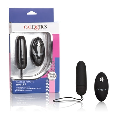 Silicone Remote Bullet Black