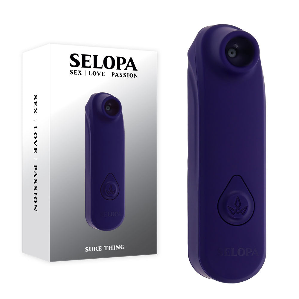 Selopa SURE THING -  Vibrating & Sucking Stimulator