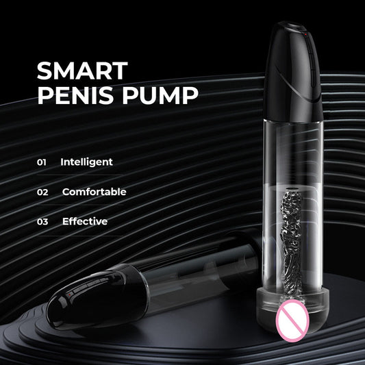 LuvPump Smart Penis Pump -  USB Rechargeable 2-in-1 Automatic Penis Pump