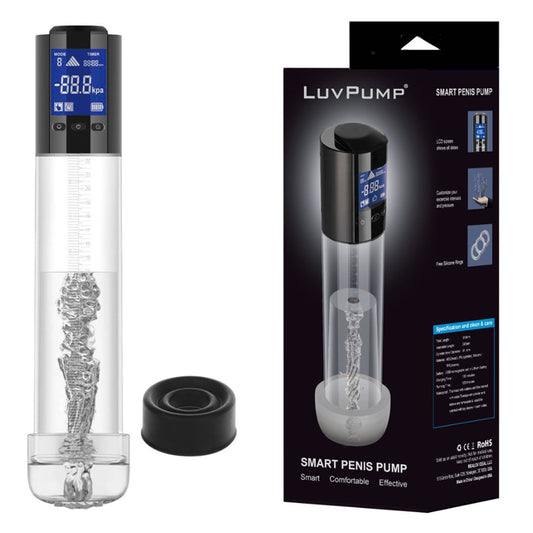 LuvPump Smart Penis Pump -  USB Rechargeable Automatic Penis Pump