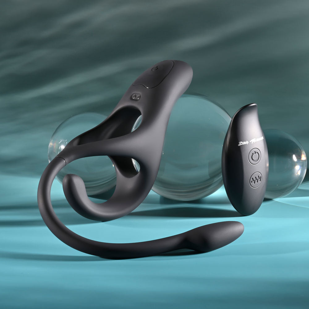 Zero Tolerance ALL THE BASES -  USB Rechargeable Vibrating Cock Ring with Wireless Remote
