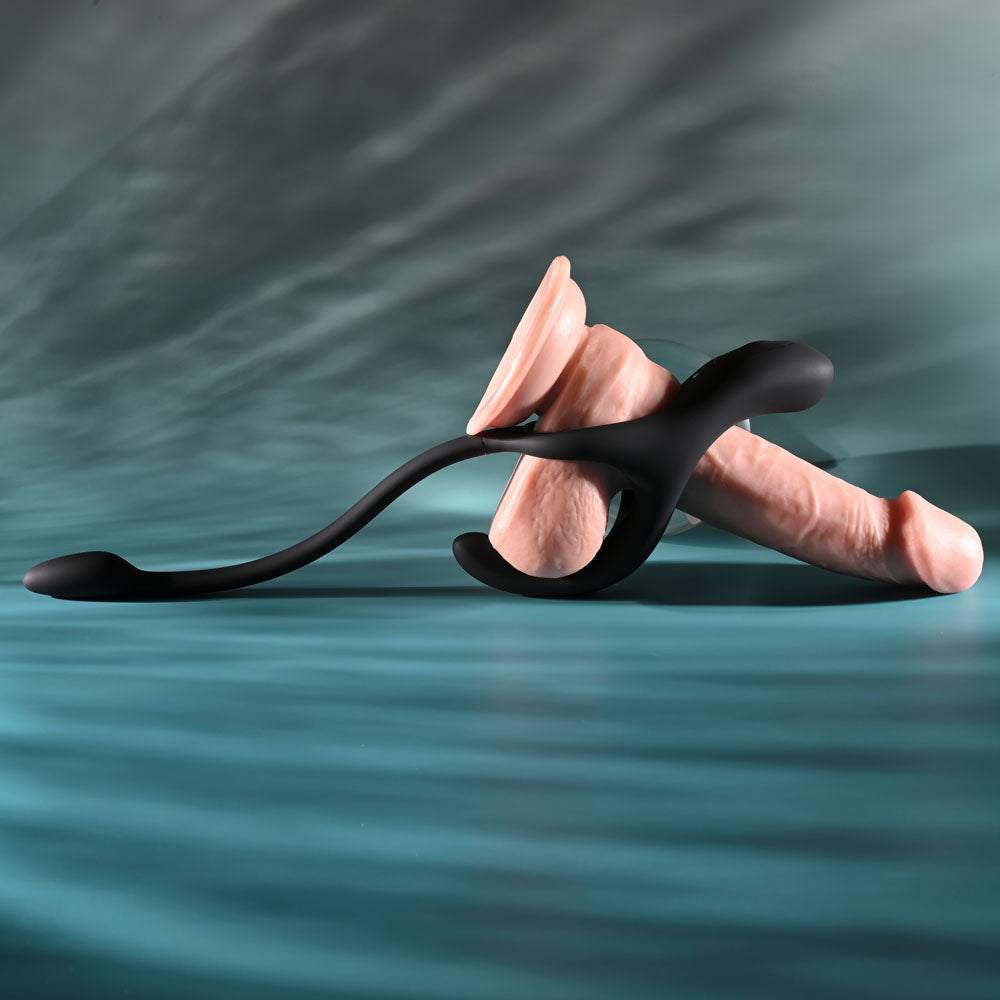 Zero Tolerance ALL THE BASES -  USB Rechargeable Vibrating Cock Ring with Wireless Remote