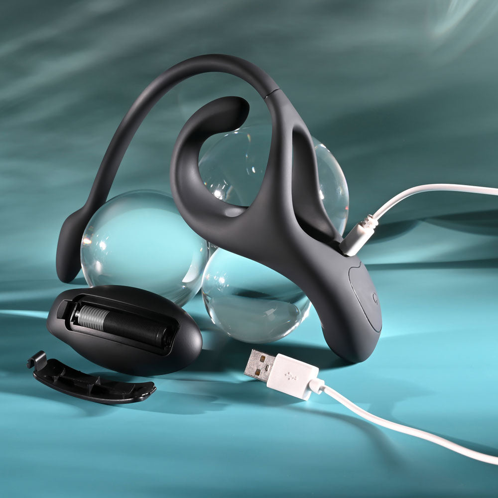Zero Tolerance ALL THE BASES -  USB Rechargeable Vibrating Cock Ring with Wireless Remote