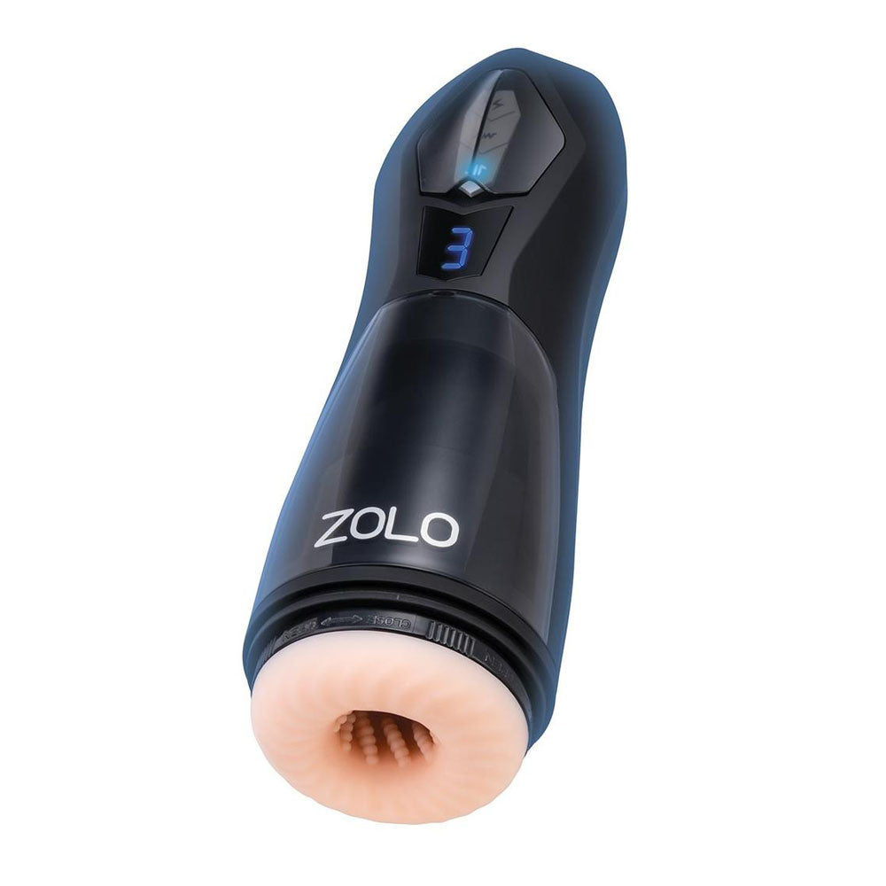 Zolo Lift Off -  USB Rechargeable Vibrating and Thrusting Auto Stroker