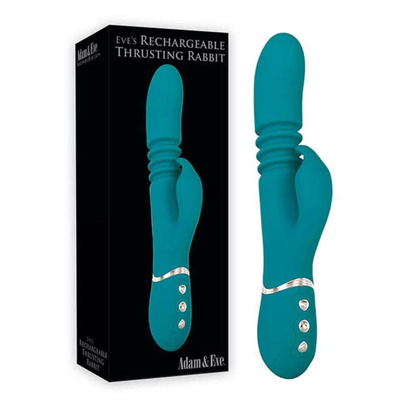 Adam & Eve Eve's Rechargeable Thrusting Rabbit Adam & Eve