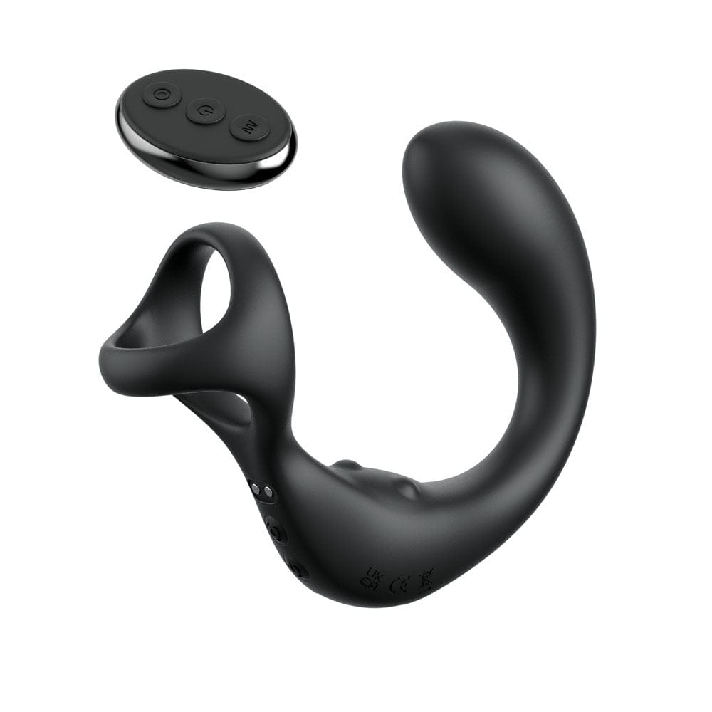 Anal Fantasy Elite Ass-Gasm Taint-alizer - USB Rechargeable Prostate Massage with Cock Ring